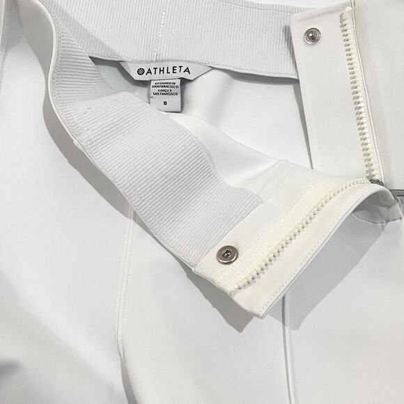 NWOT Athleta Glacier Snow Skinny Pant size 8 White - Picture 7 of 11